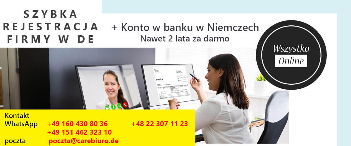 Gewerbe w Niemczech bez meldunku