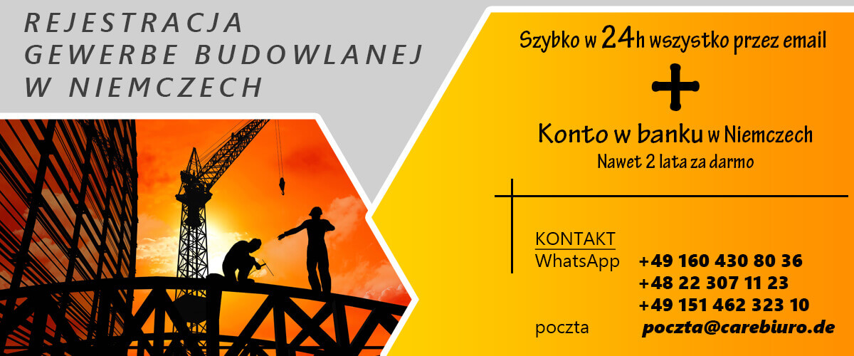 Szukasz biura- Polska firma w Niemczech